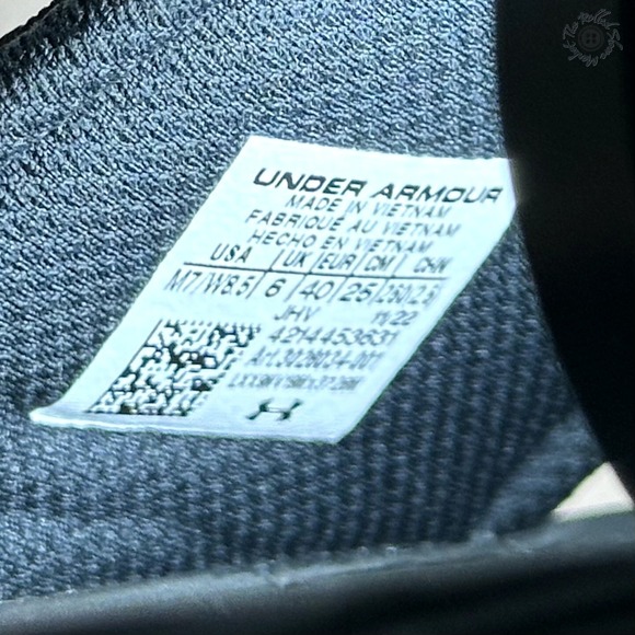 New With Tag‎ - Under Armour Project Rock 3 Men 7 Women 8.5 Slides Black - Picture 9 of 10